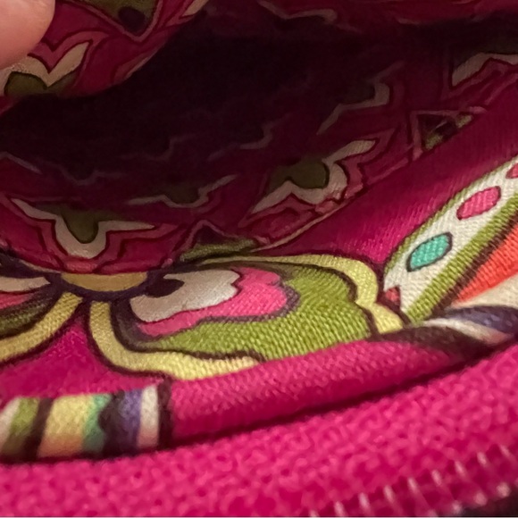 Vera Bradley women’s small crossbody purse floral paisley pre-owned like new - Picture 7 of 9